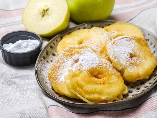 Gebackener Apfel (mit Honig und Mandeln)